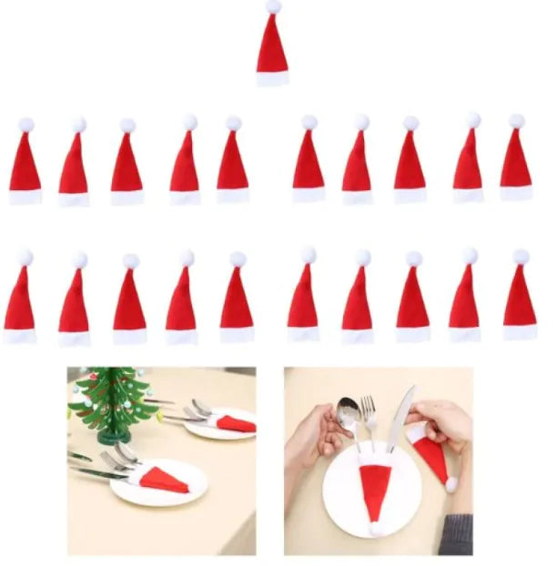 Holiday Cheer Utensil Hat Set