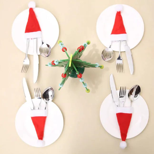 Holiday Cheer Utensil Hat Set