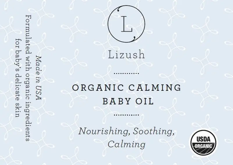 SOOTHE & CALM ORGANIC BABY OIL
