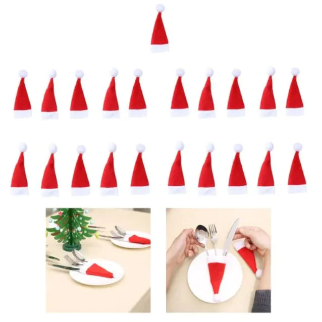 Holiday Cheer Utensil Hat Set
