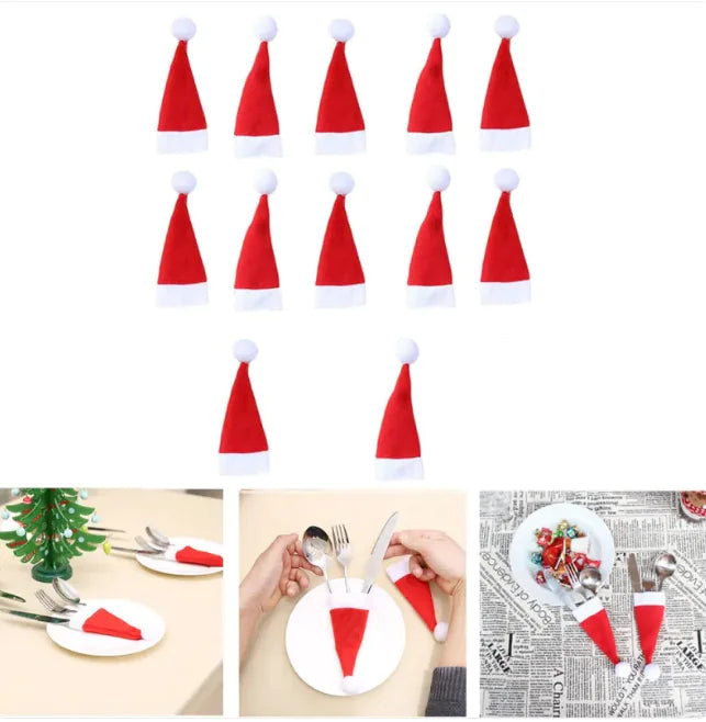 Holiday Cheer Utensil Hat Set