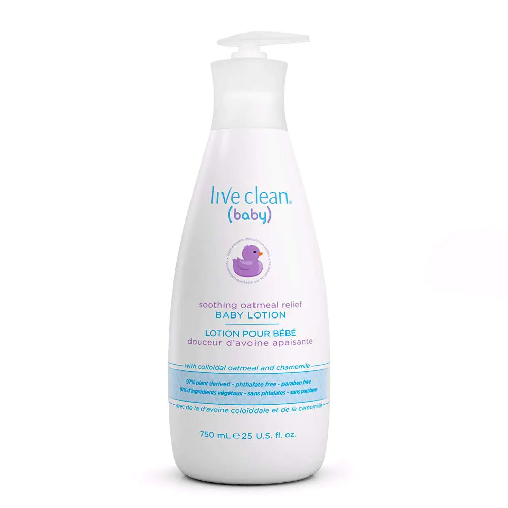 Live Clean Baby Soothing Relief Lotion – 7.7oz