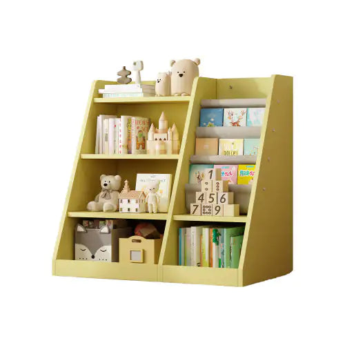 Bright Yellow Kids' Book and Toy Organizer