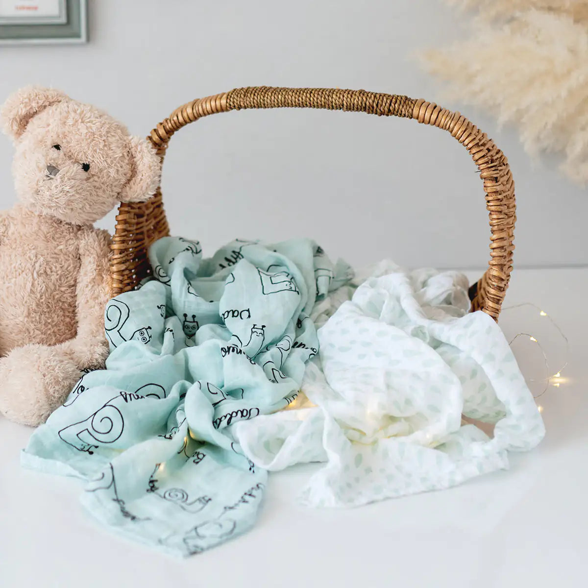 Milk&Moo Soft Muslin Swaddle Duo