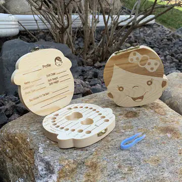 Baby Tooth Memory Box