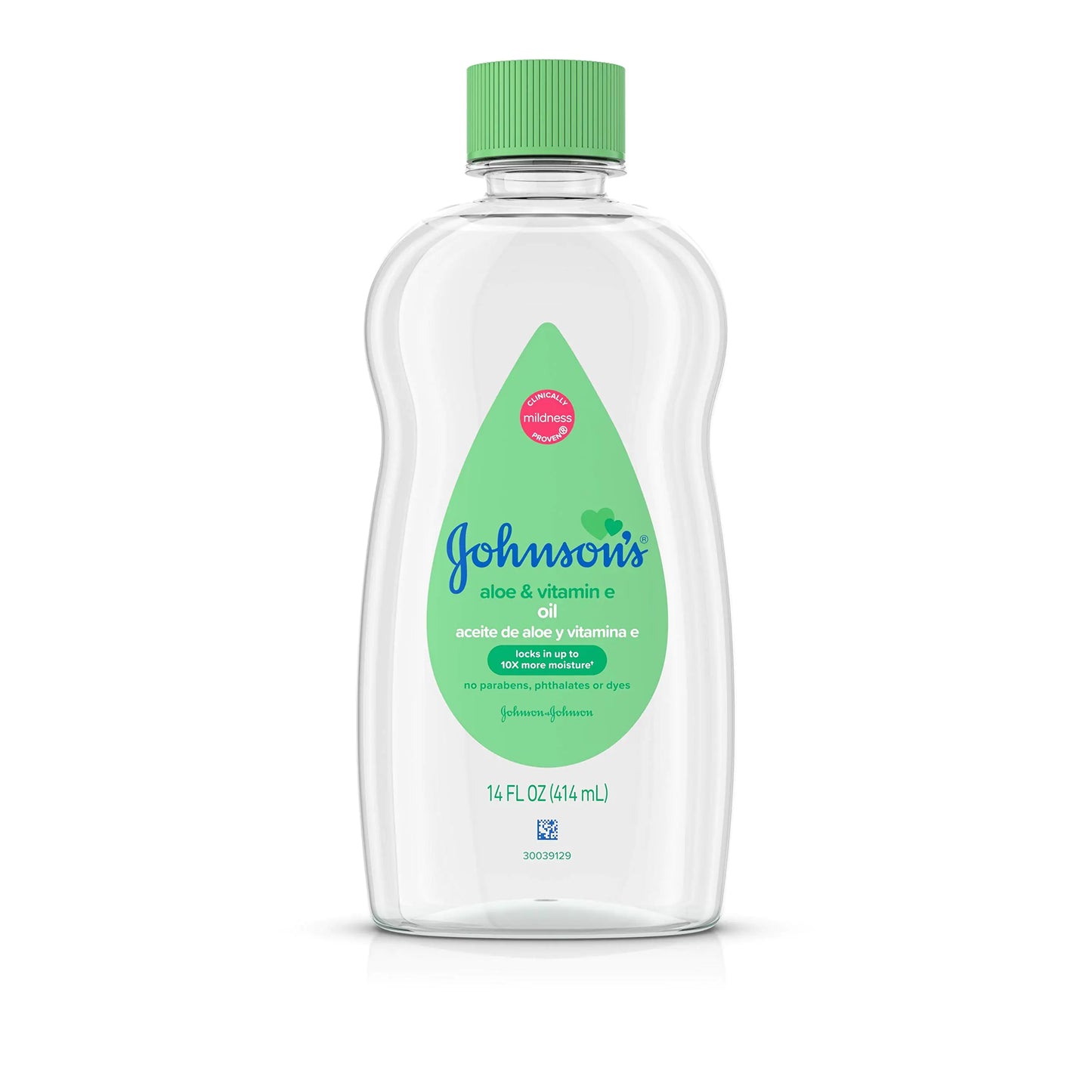 Johnsons Baby Oil with Aloe & Vitamin E, 14 fl. oz, 6-Pack