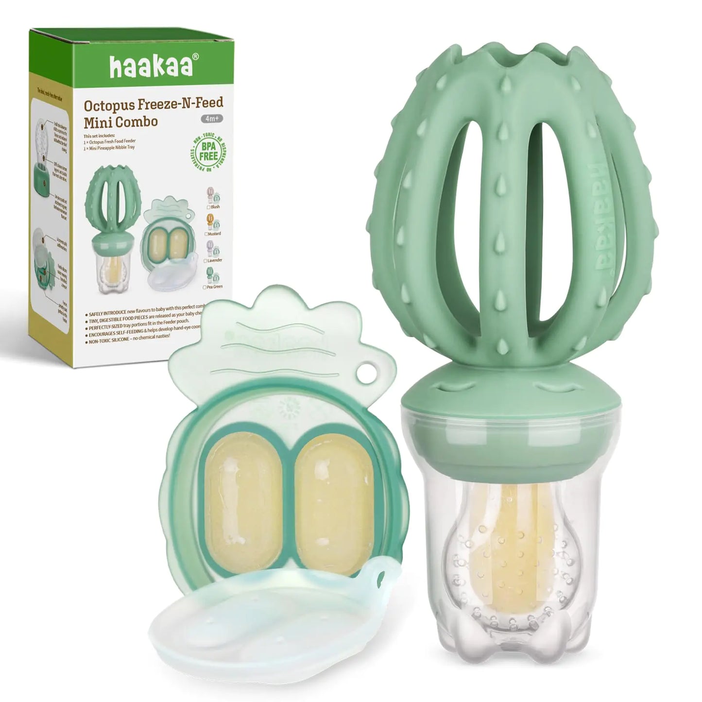 OctoFeed Baby Fruit & Teether Combo