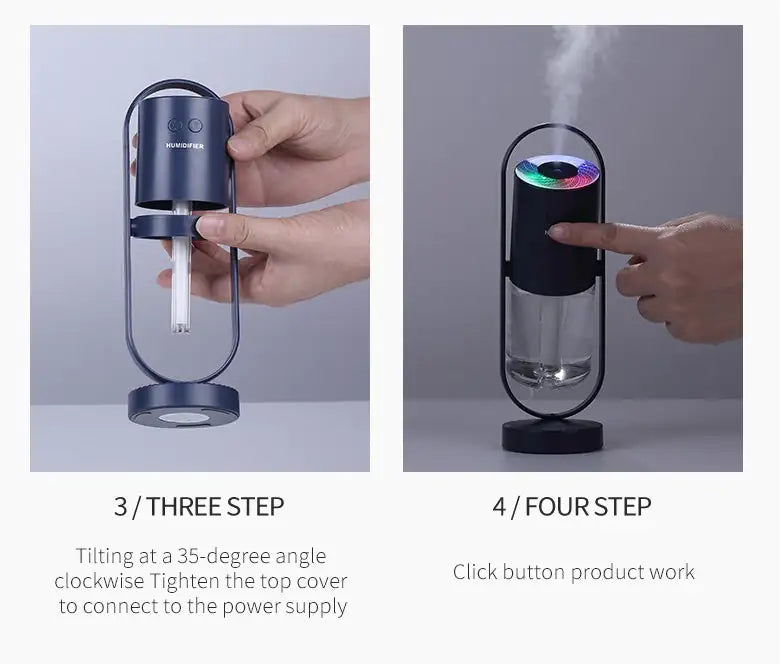 Mystic Night USB Humidifier with Light Show