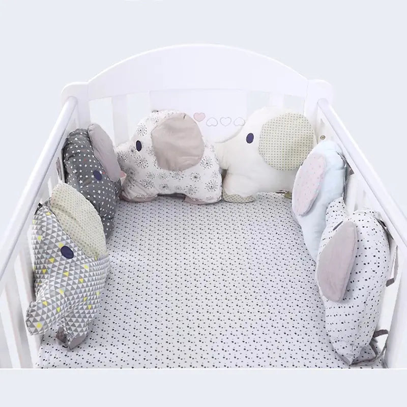 Crib Comfort Cotton Bumper Set