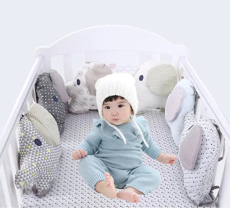Crib Comfort Cotton Bumper Set