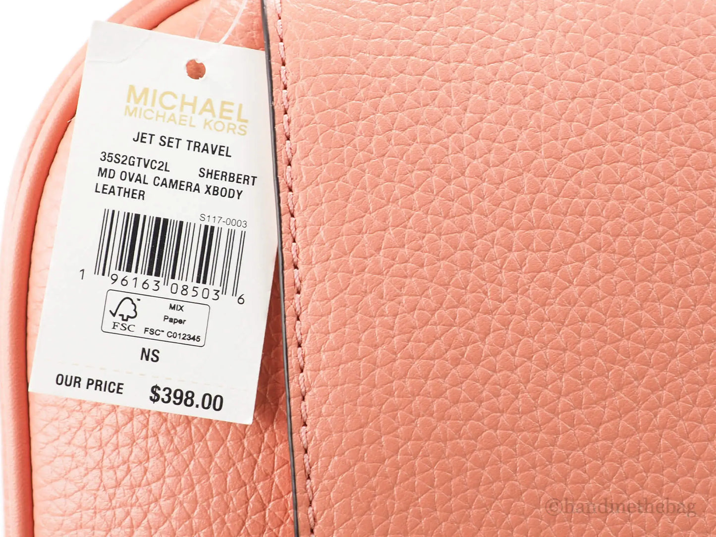 Michael Kors Sherbert Oval Travel Bag