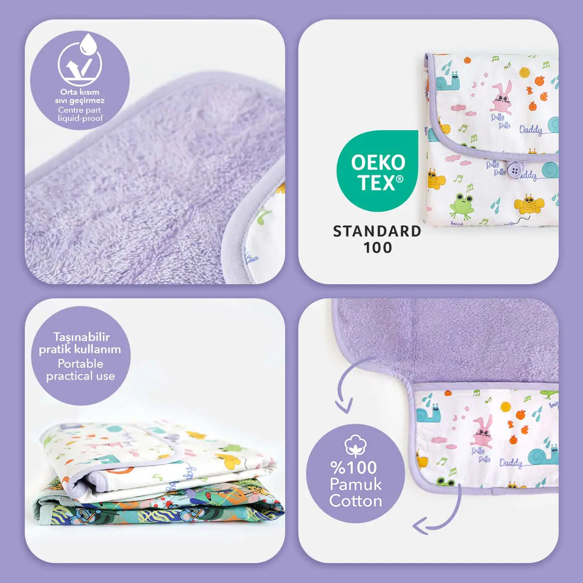 Milk&Moo CottonSoft Baby Changing Mat