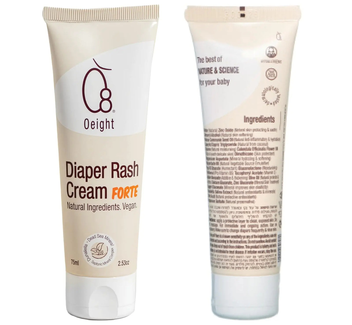 Oeight Natural Baby Diaper Rash Cream 2.53oz
