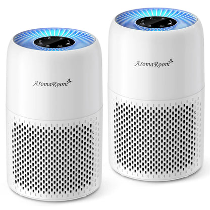 AromaPure Twin-Pack H13 HEPA Bedroom Air Cleaners