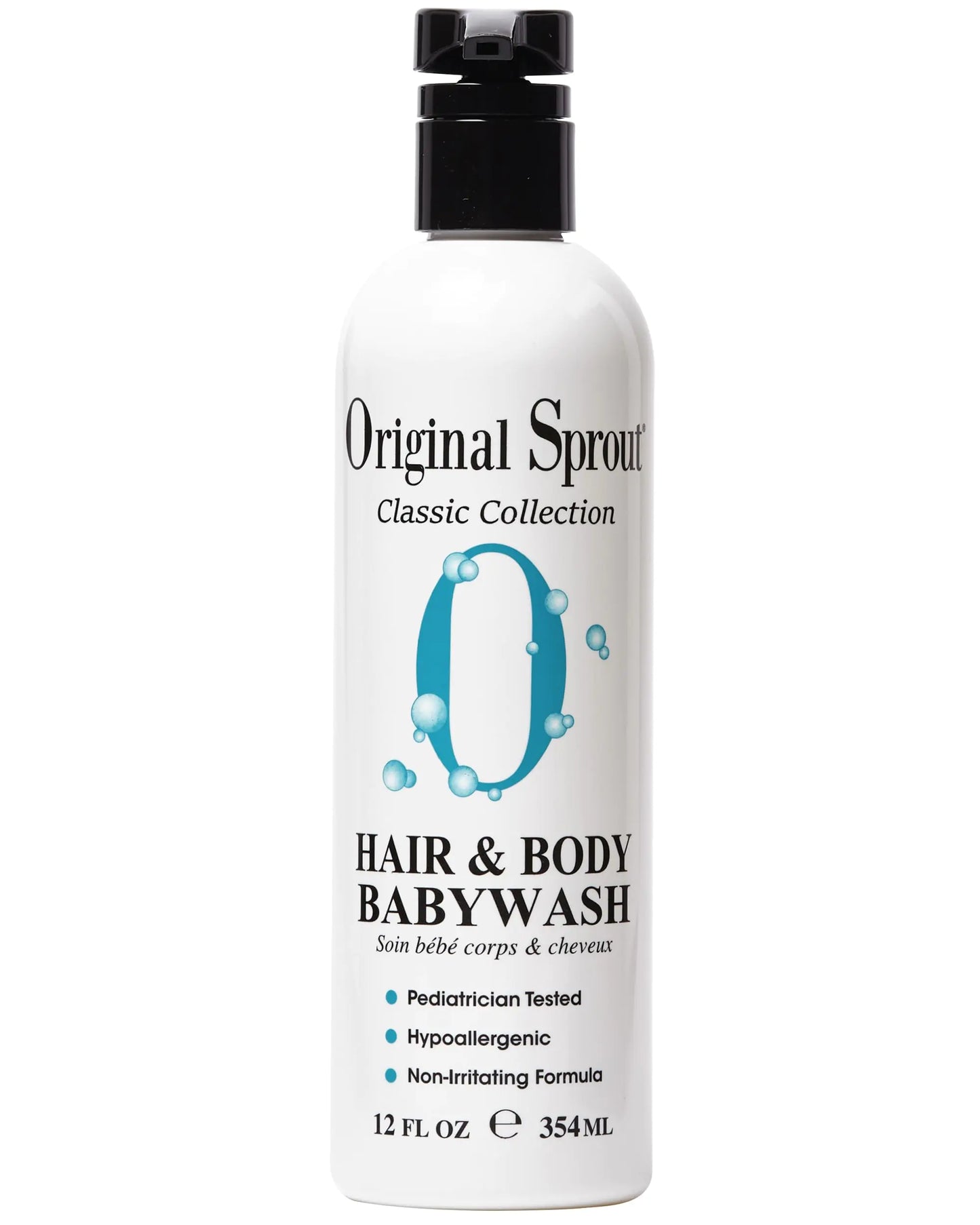 Original Sprout Organic Vegan Baby Hair & Body Wash – 12oz, Sensitive Skin