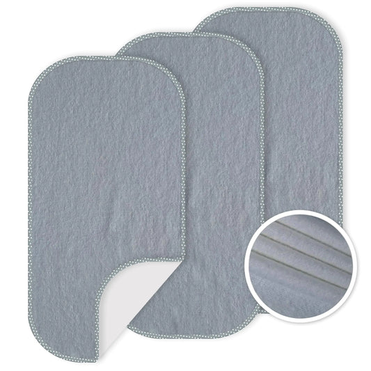 CUXFLS Baby 3-Pack Waterproof Changing Pad Covers - Machine Washable & Reusable