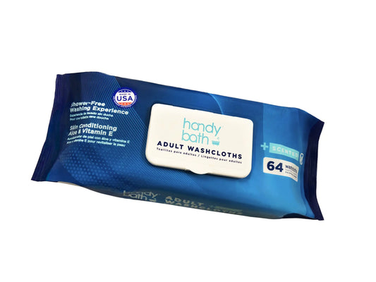 FreshCare Extra Large Adult Wipes with Aloe & Chamomile - 64 Pack