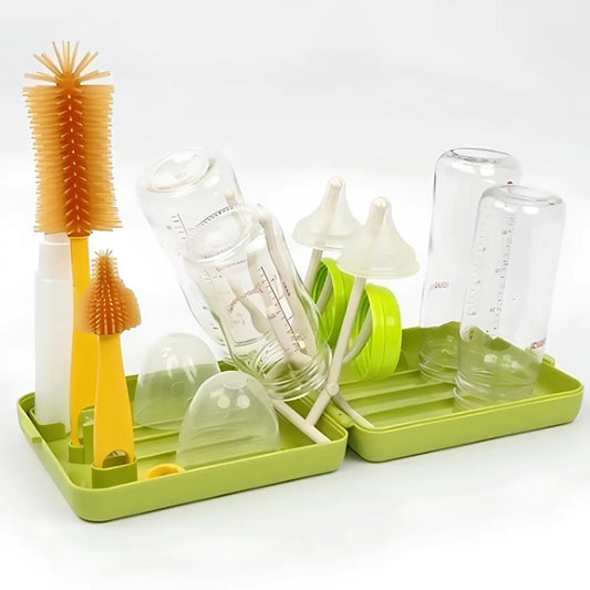 MOMMED 6-in-1 Portable Bottle Cleaning Kit - Green