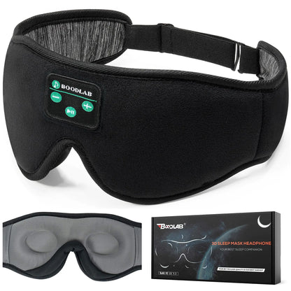 Boodlab Bluetooth Sleep Mask with Hi-Fi Speakers