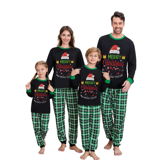 Urkutoba Matching Family Christmas Pajamas – Xmas PJs Set (#106 Men Small)