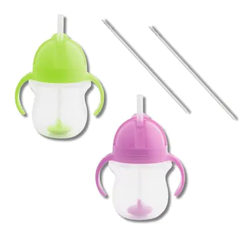 Munchkin Toddler 7oz Straw Training Cups - Leak Proof & Easy-Grip
