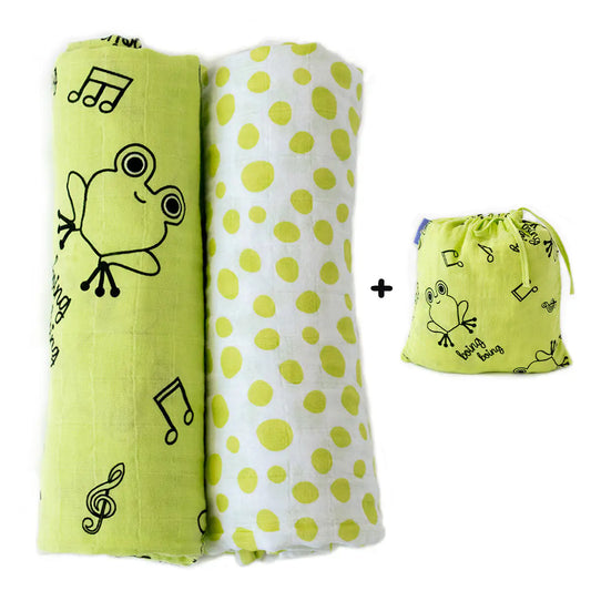 SnuggleSoft 100% Cotton Baby Swaddle
