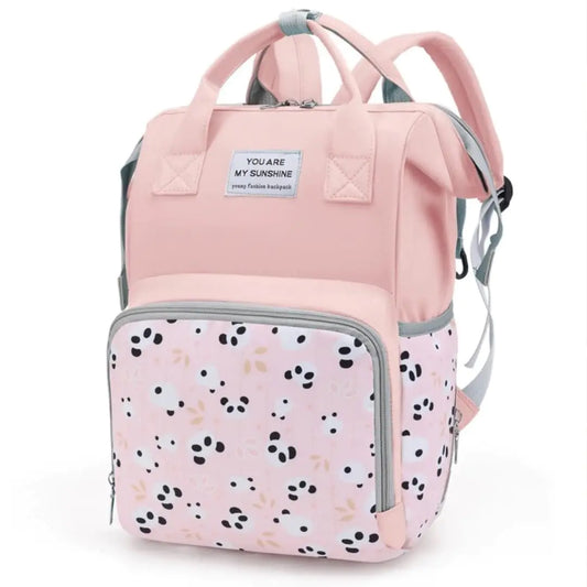 Pink Chic Mommy Diaper Backpack