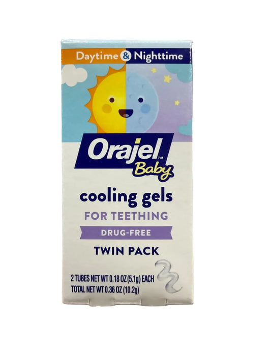 Orajel Baby 24hr Teething Relief Gels Twin Pack