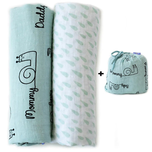 Milk&Moo Soft Muslin Swaddle Duo