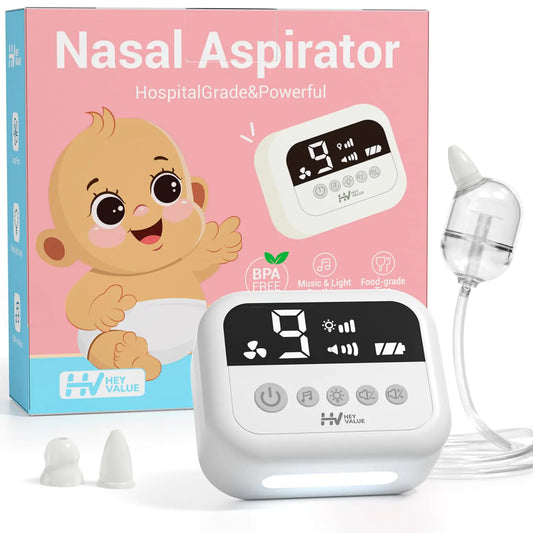 BABYCARE Gentle Nose Aspirator with Night Light & Melodies