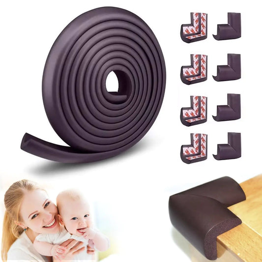 Safety Edge & Corner Cushion Kit - Brown