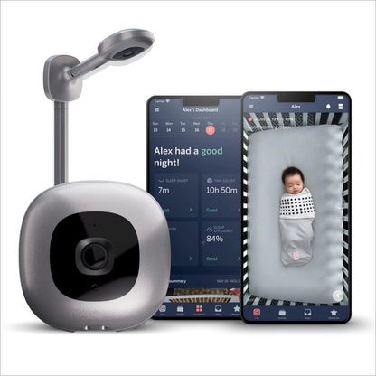 Nanit Pro Smart Baby Monitor - Wi-Fi Night Cam & Breathing Band