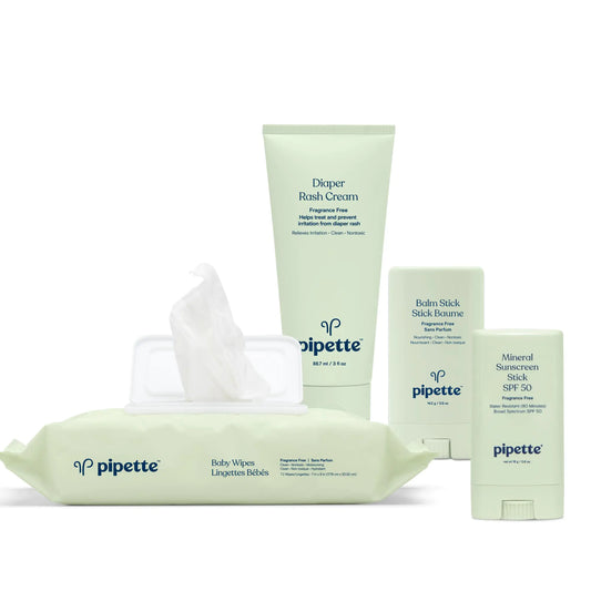 Pipette Infant Travel Kit: Mineral Sunscreen SPF 50 & More