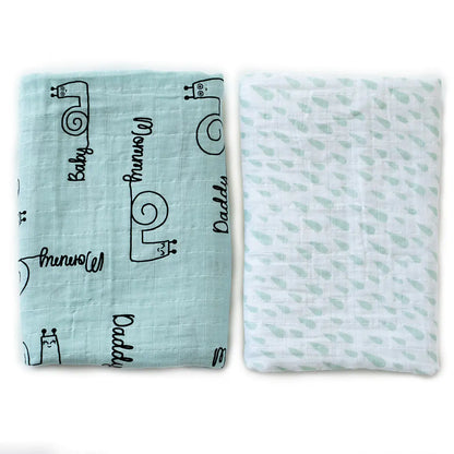 Milk&Moo Soft Muslin Swaddle Duo