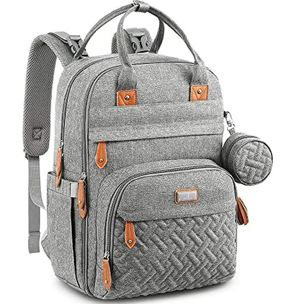 BabbleRoo Ultimate Diaper Backpack - All-in-One Baby Travel Bag