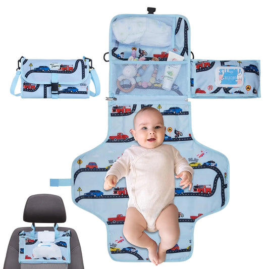 CompactBaby Portable Change Mat with Shoulder Strap