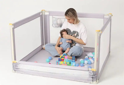 Baby Safe Play Yard Fence - Large Adjustable