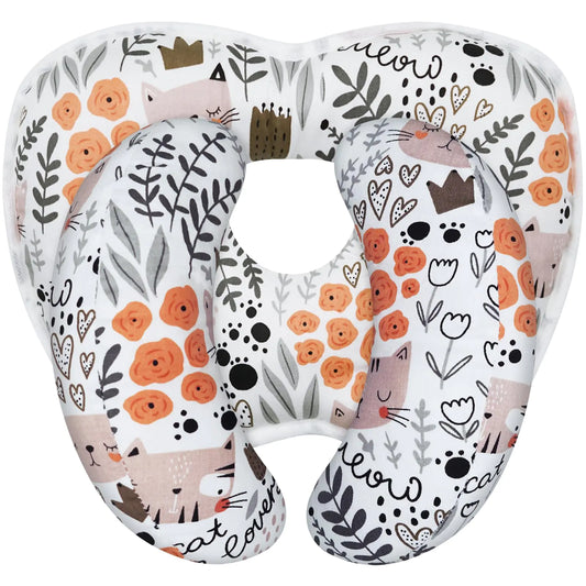 XIGGA U-Shaped Baby Pillow – Banana-Shaped Travel & Car Seat Support for Infants