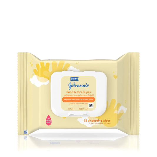 Johnsons Baby Cleansing Wipes 25ct
