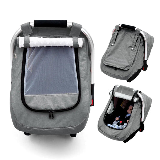 Infant Car Seat Weather Shield with Ventilation