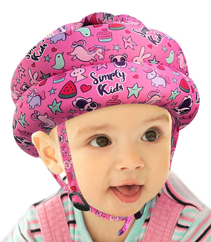 Infant Safety Helmet - Cushioned Baby Head Protector