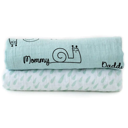 Milk&Moo Soft Muslin Swaddle Duo