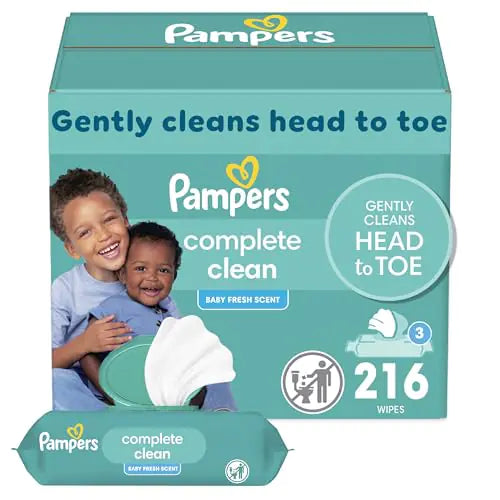 Pampers Fresh Scent Baby Wipes 216ct