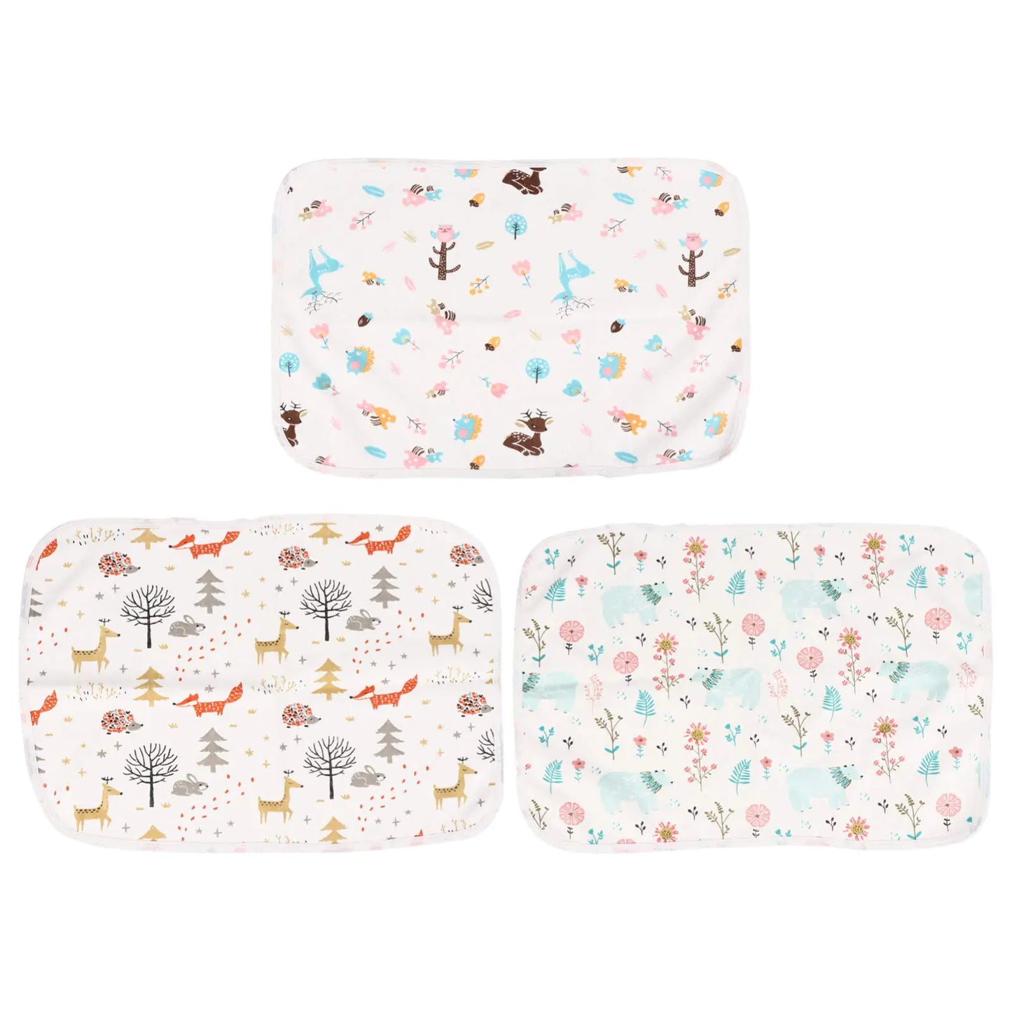 TOYANDONA Infant Changing Trio - Cartoon Urinal Mats