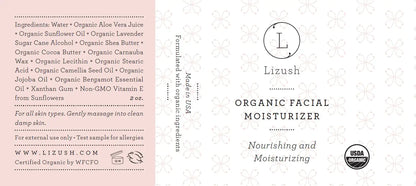 PURE HYDRATE Organic Face Cream
