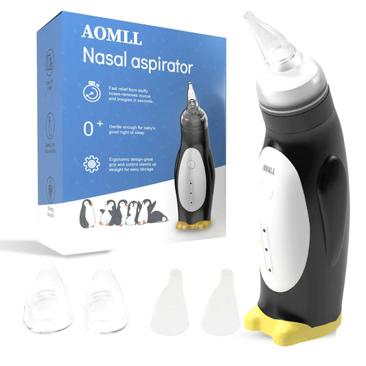 Electric Baby Nasal Aspirator – Gentle Nose Cleaner & Sucker for Infants