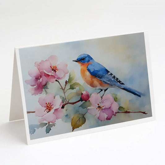 Bluebird Art Cards Set - 8 Pack