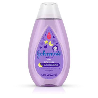 Johnsons Soothing Baby Bedtime Bath 6.8 oz