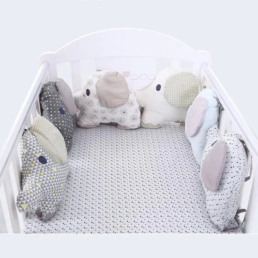 Crib Comfort Cotton Bumper Set