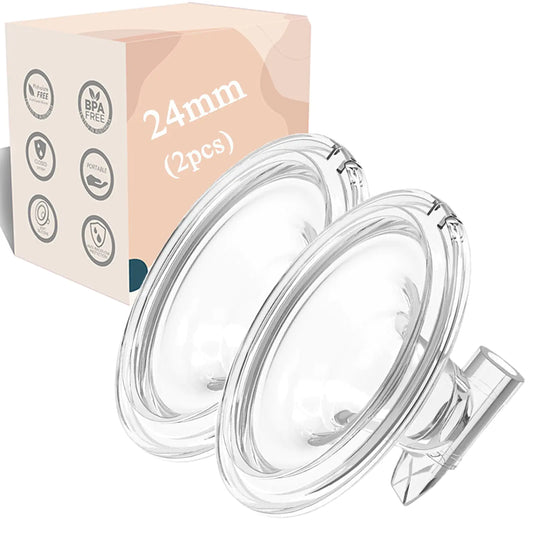 Silicone 24mm Milk Collector Insert - BPA-Free Breast Pump Flange